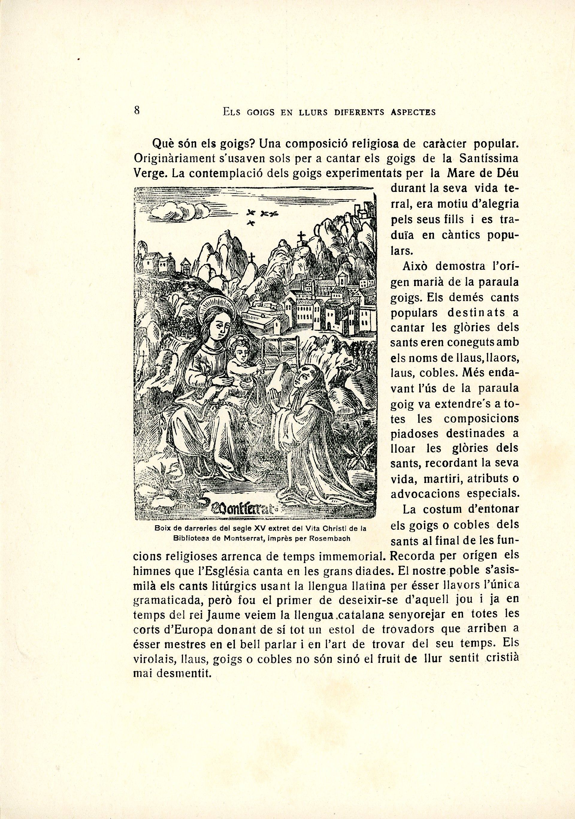 goigs en llurs diferens aspectes, Els : Conferencia llegida en motiu de l'Exposició de Goigs realitzada en el Centre Excursionista de Terrassa en les Festes de Nadal - Miniatura 2